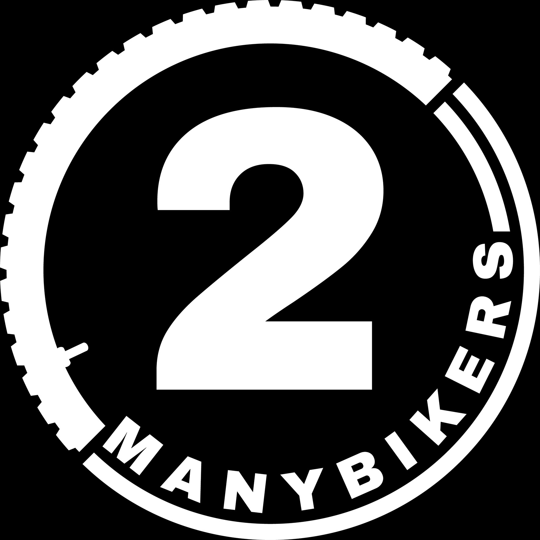 2 many Bikers Logo